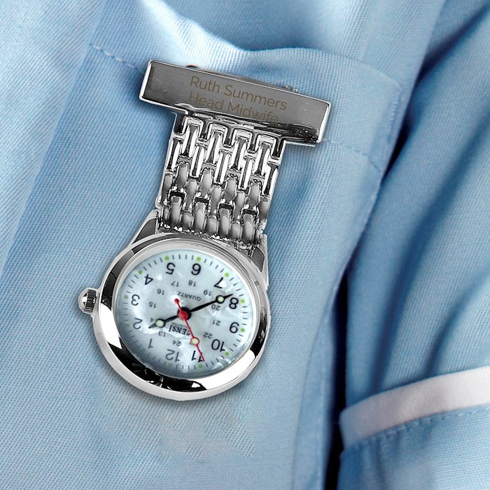 Rainbow Nurses Watch Fob - UK | Engravers Guild